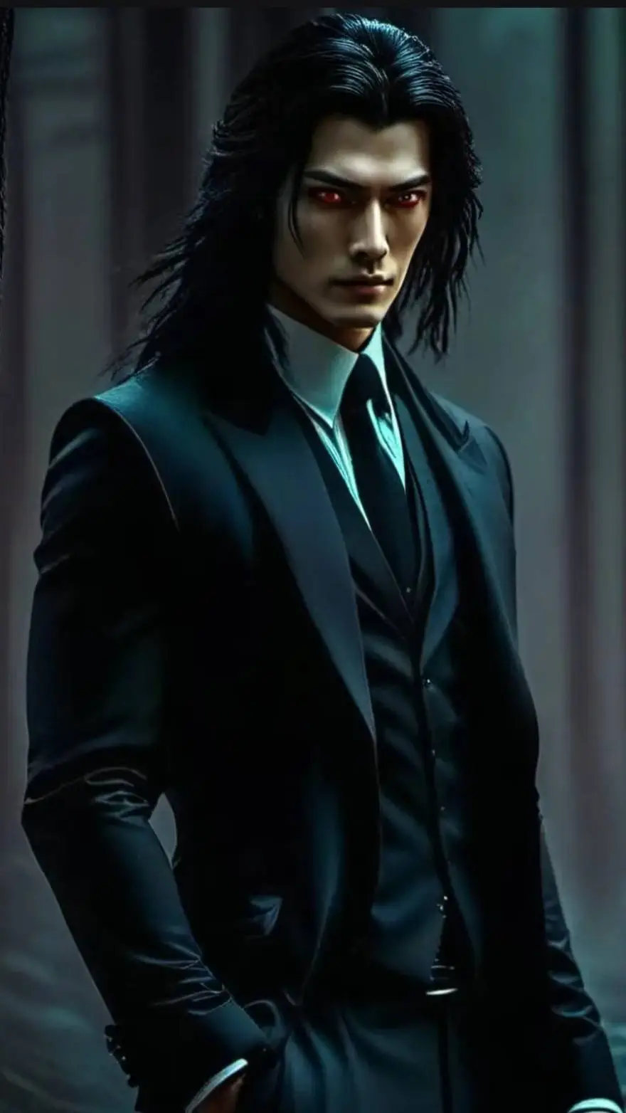 ai character: nosferatu  background