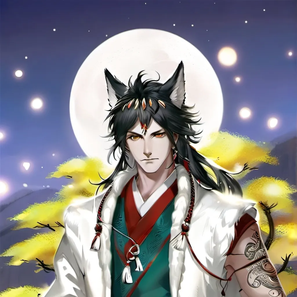 chat with ai character: white et black