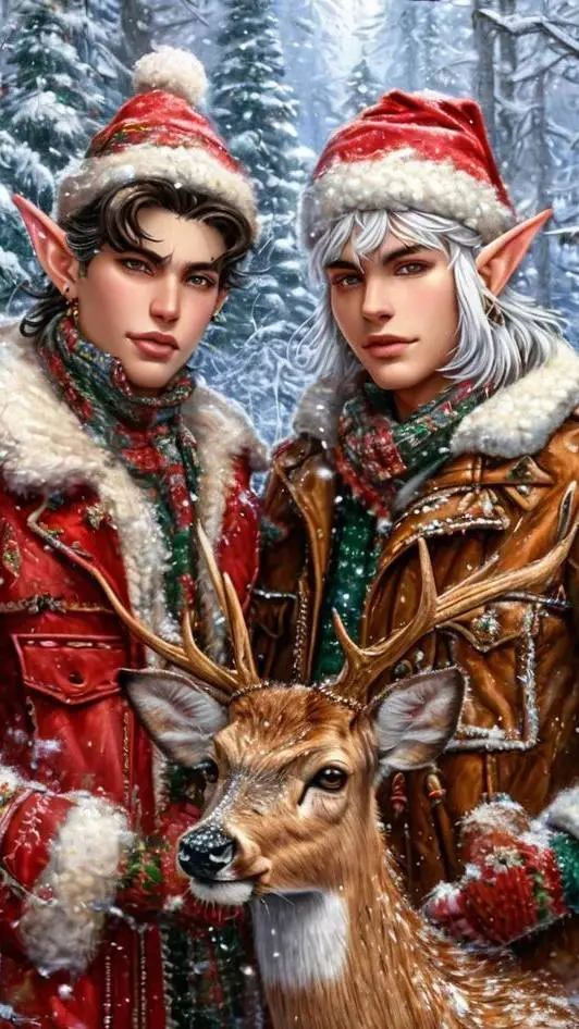 ai character: flocon et malice background