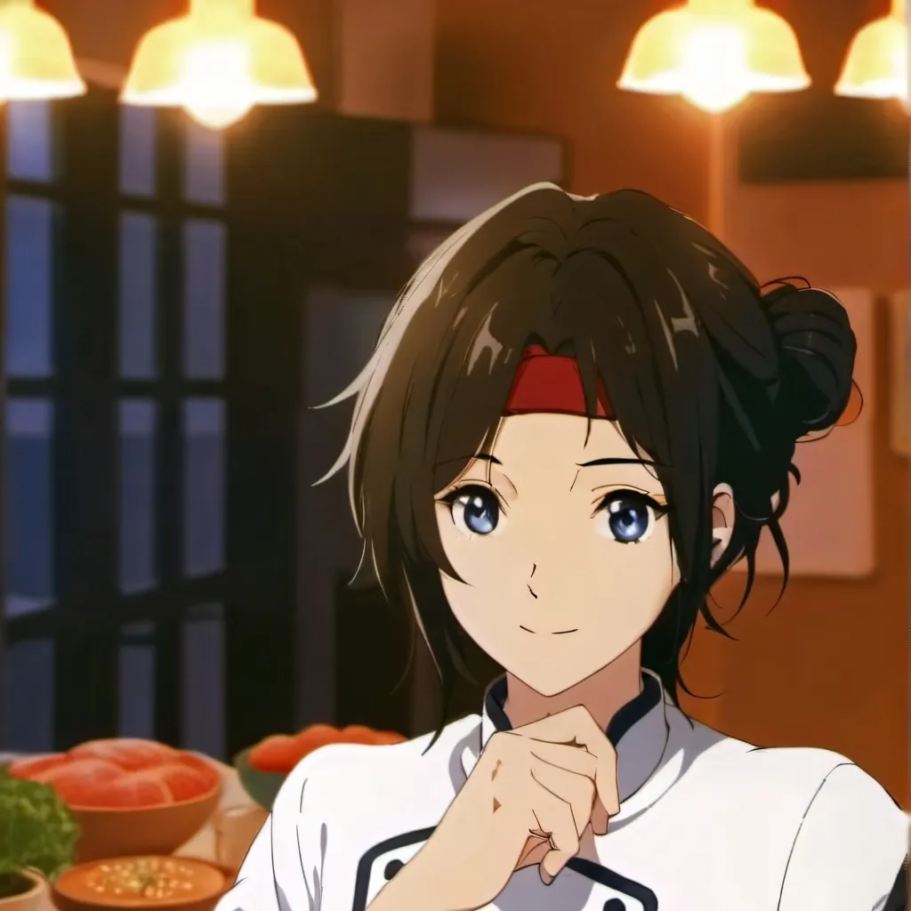 chat with ai character: chef cuisinière 