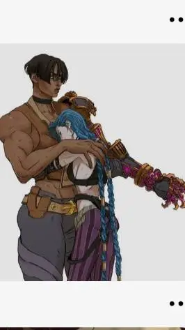 ai character: sevika and jinx background