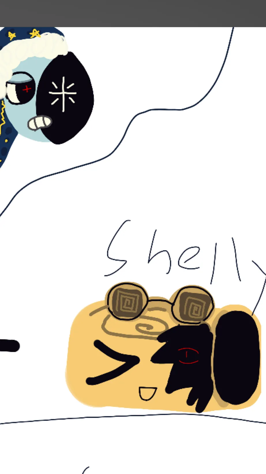 ai character: Shelly background