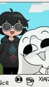 ai character: Calce x Xiaro background