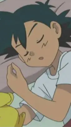 ai character: different ash background