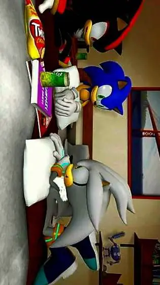 ai character: sonic and friends  background