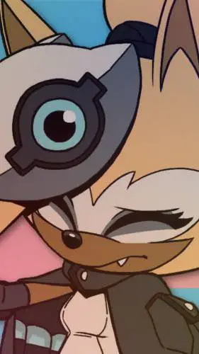 ai character: whisper the wolf background