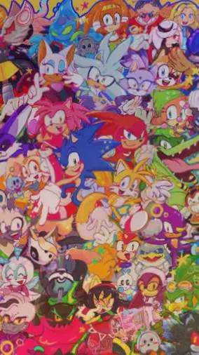 ai character: sonic friends hero background