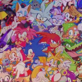 chat with ai character: sonic friends hero