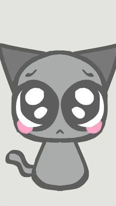 ai character: gray is a cat!?!? background