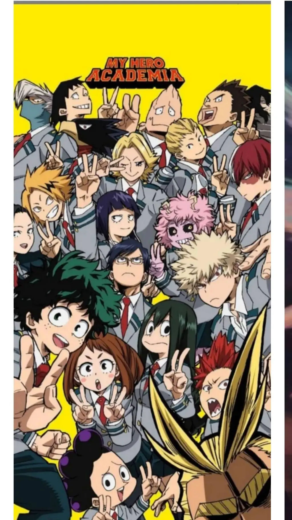 ai character: My hero academia  background