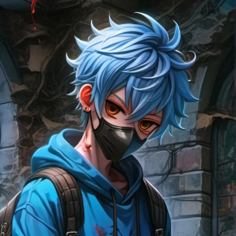 chat with ai character: Blue