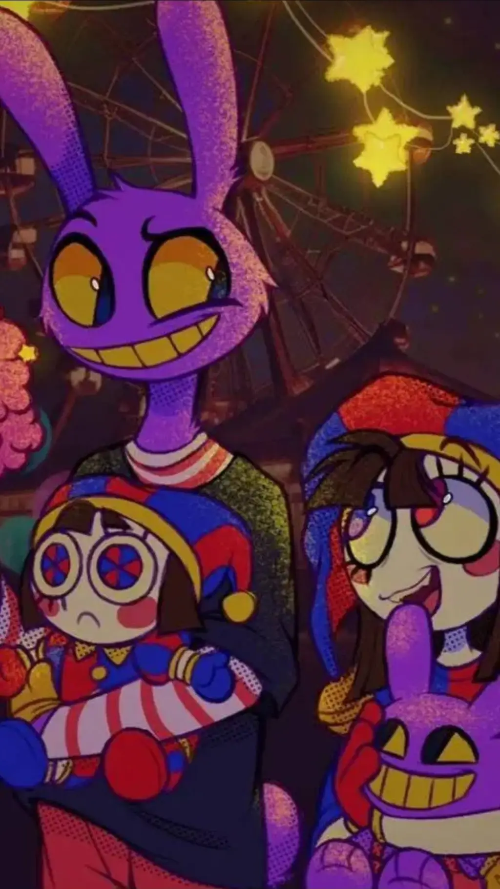 ai character: Tadc Carnival Date background