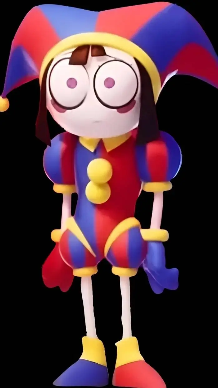 ai character: Pomni  background