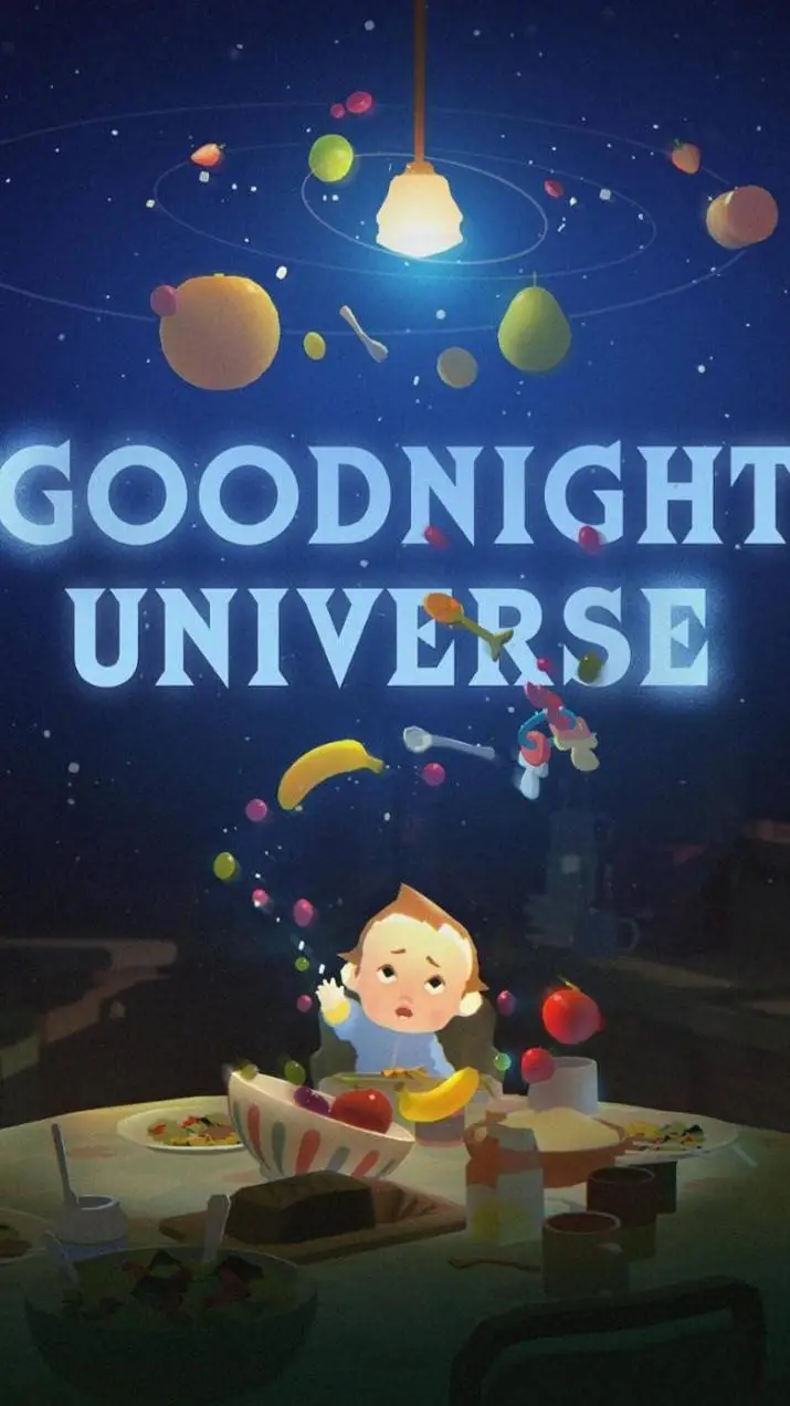 ai character: GOODNIGHT UNIVERSE background