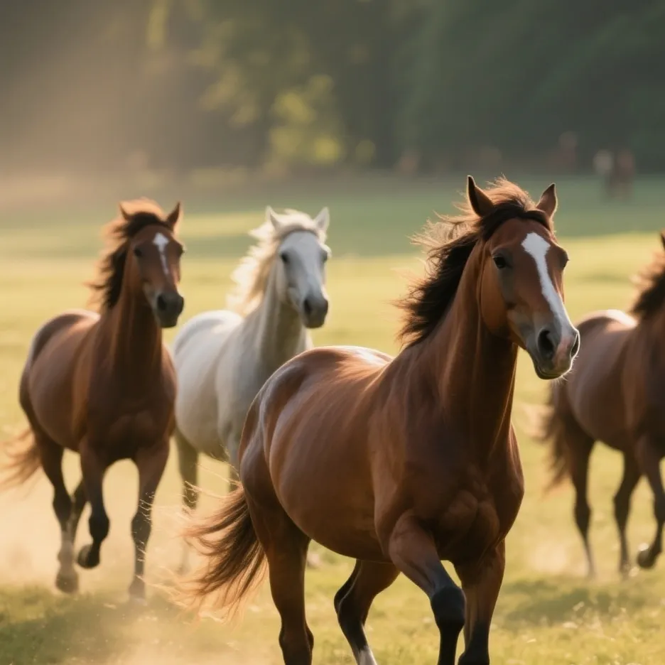chat with ai character: horses