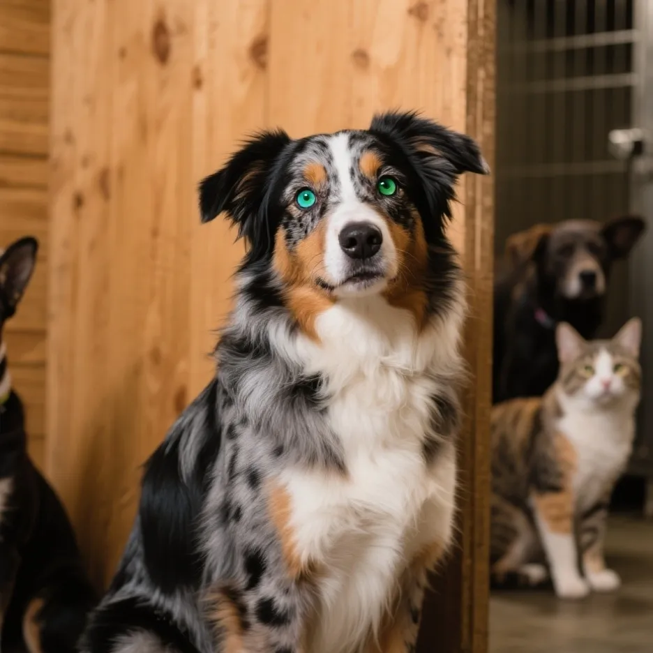 chat with ai character: dog rescue