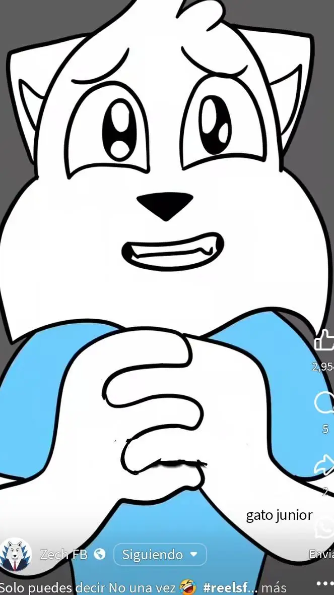 ai character: gato junior  background