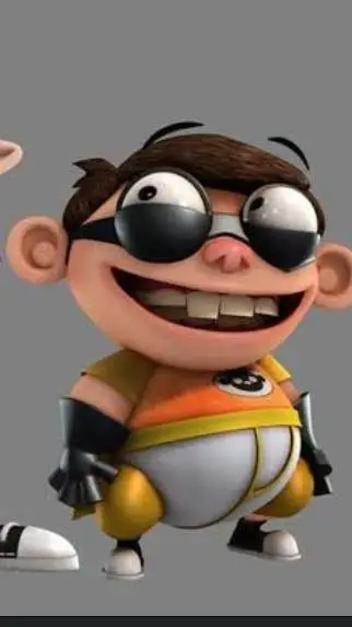 ai character: chum chum  background