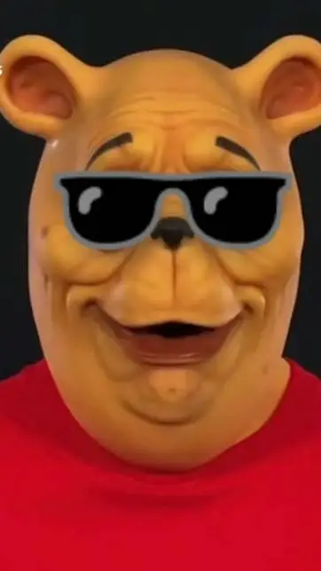 ai character: @super Pooh 3.0 background