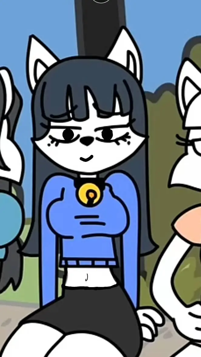 ai character: gata supermodelo  background