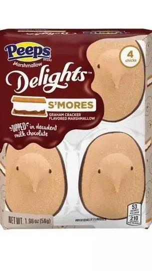 ai character: delight smore peep background