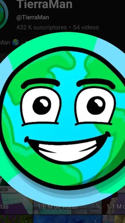 ai character: tierra Man background