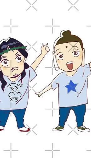 ai character: Saint Young Men! background