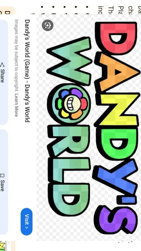 ai character: dandys world kids  background