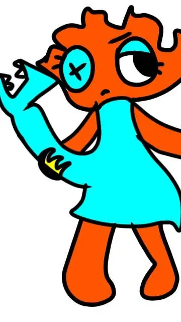 ai character: Leafya background