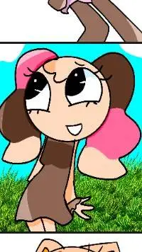 ai character: ice cream  background