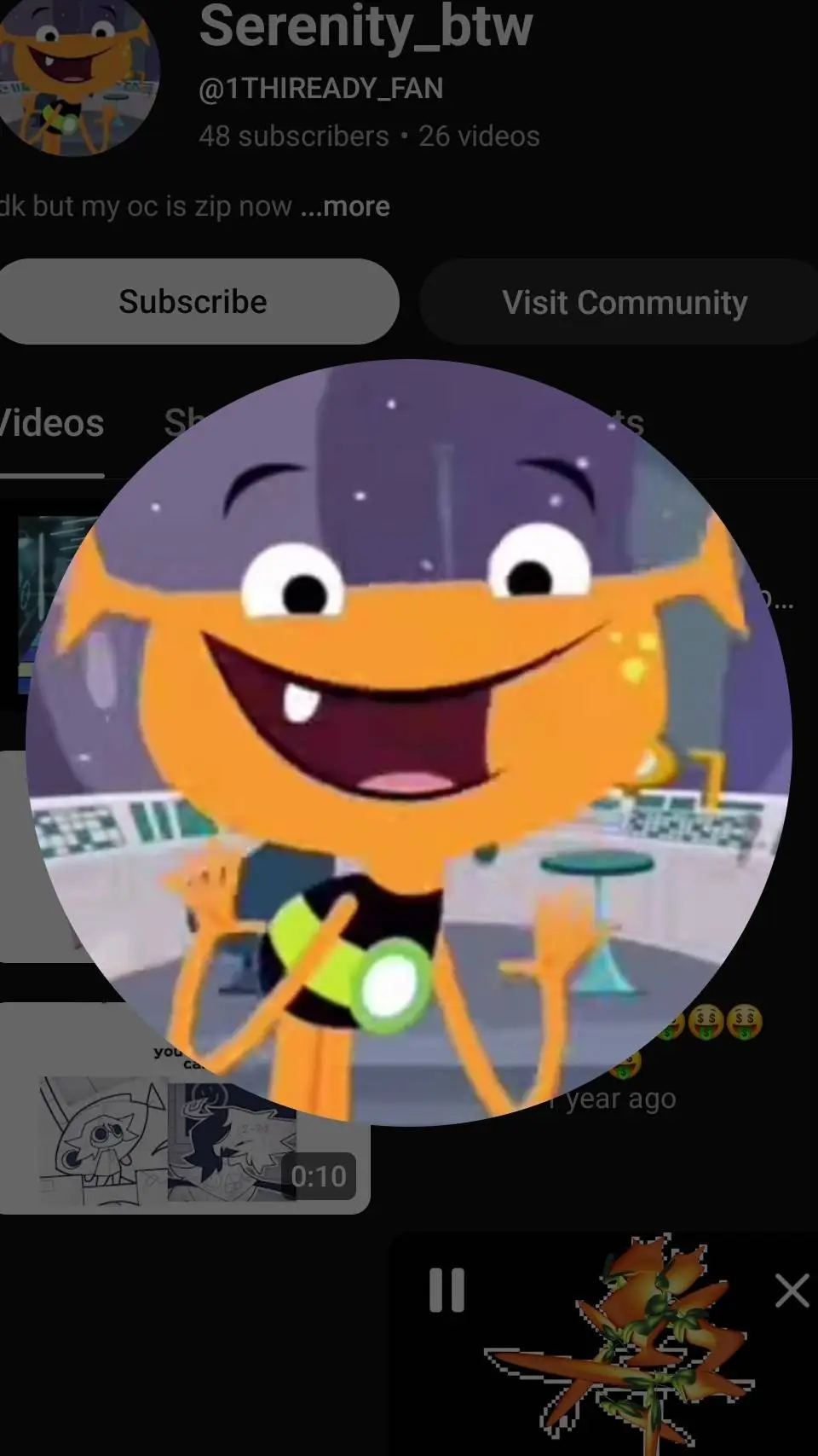 ai character: vore background