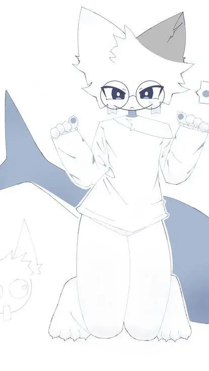 ai character: chico gato femboy background