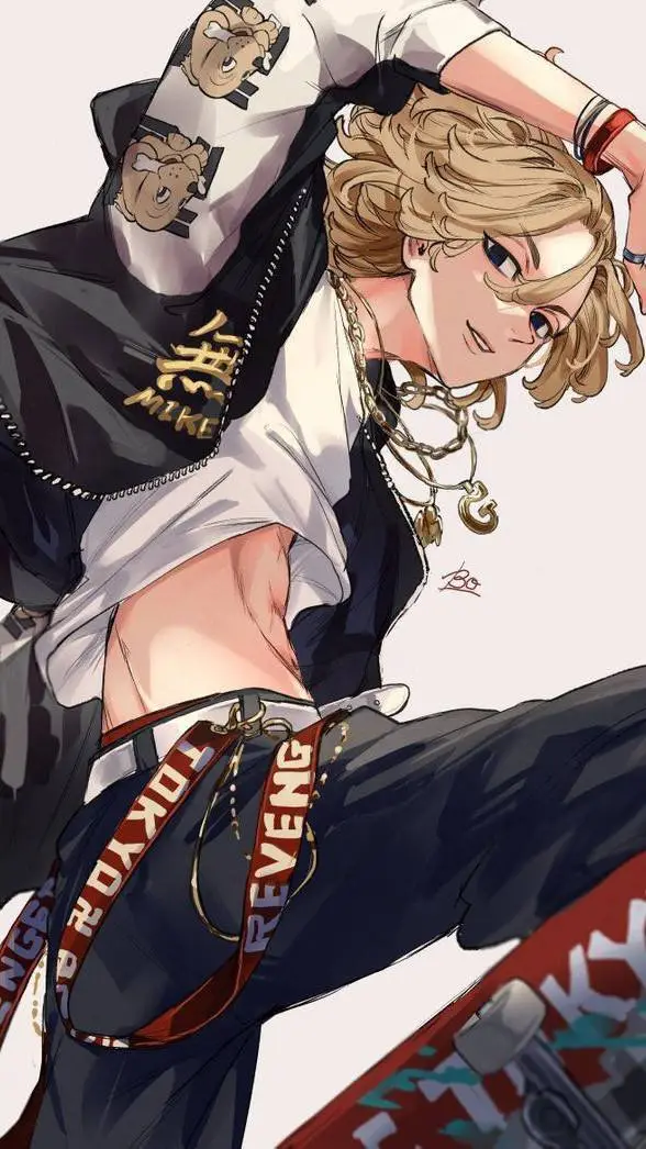 ai character: Mikey  background