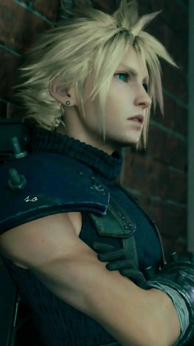 ai character: cloud strife background