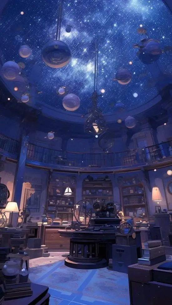 ai character: magic school background