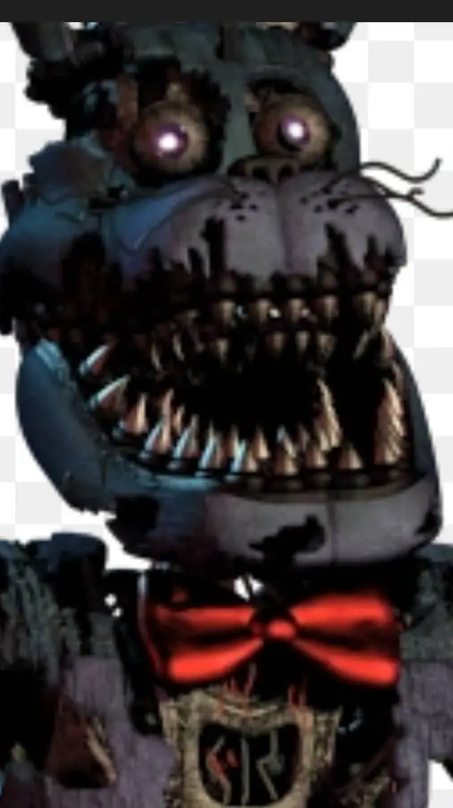 ai character: nightmare Bonnie background