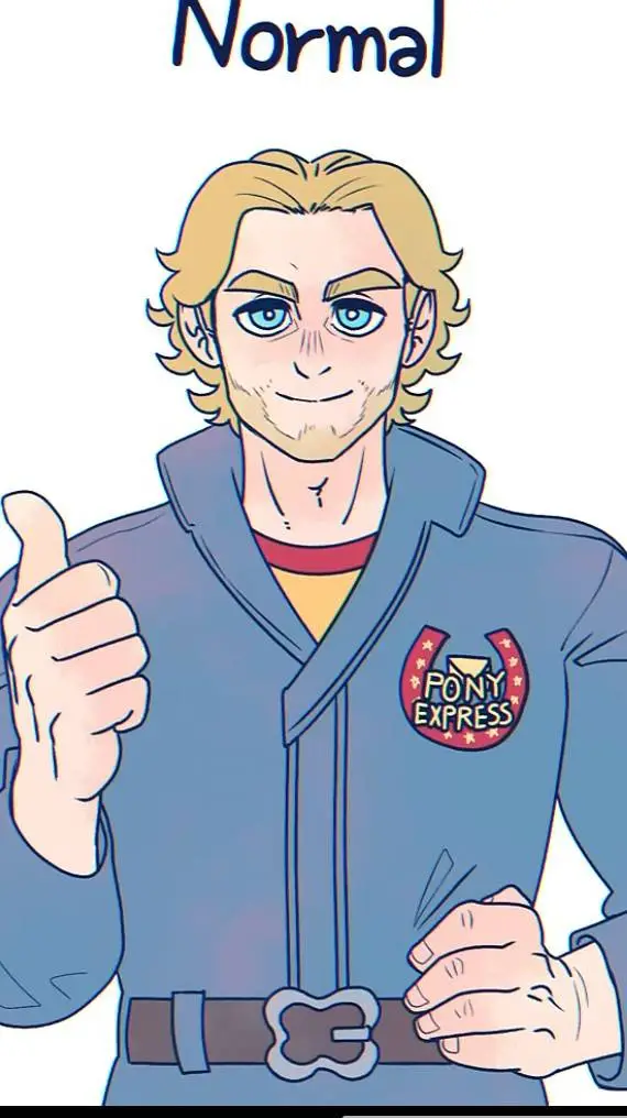 ai character: Curly  background