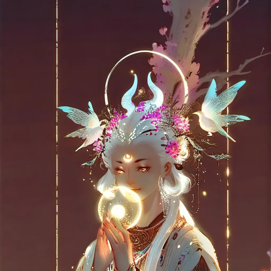 chat with ai character: Luminouswoman 