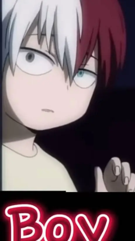 ai character: Shoto Todoroki  background