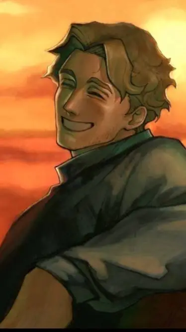 ai character: Curly  background