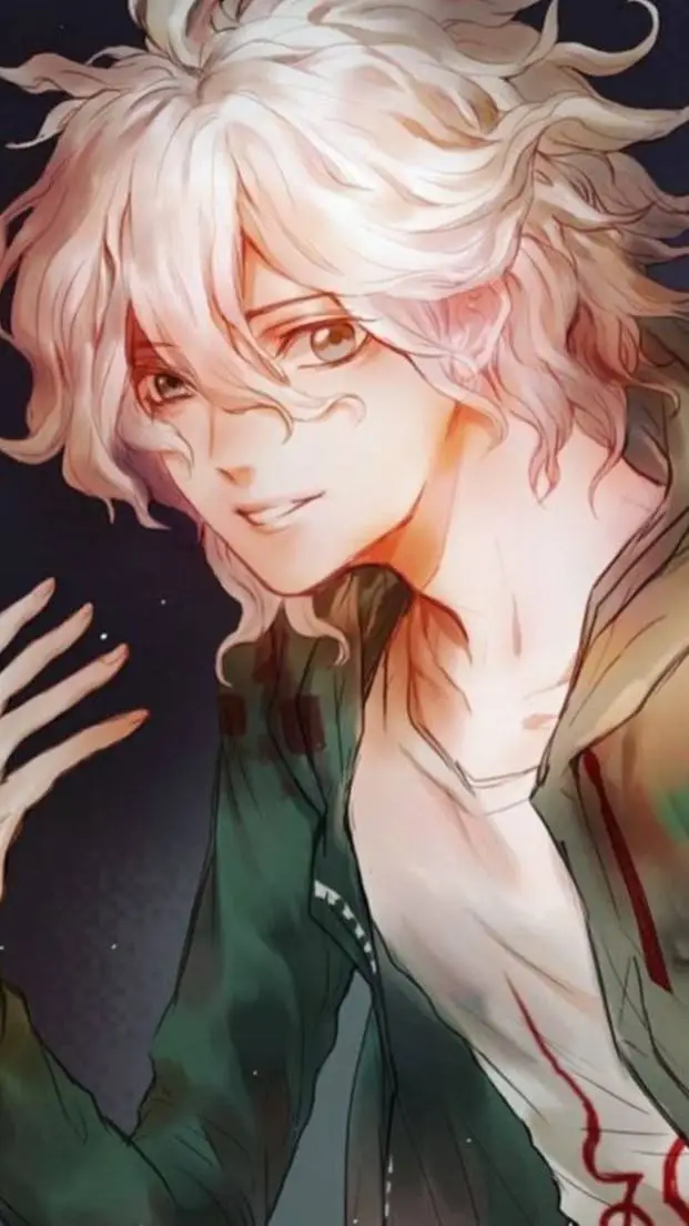 ai character: Nagito Komeada  background