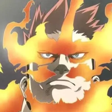 chat with ai character: Enji Todoroki 