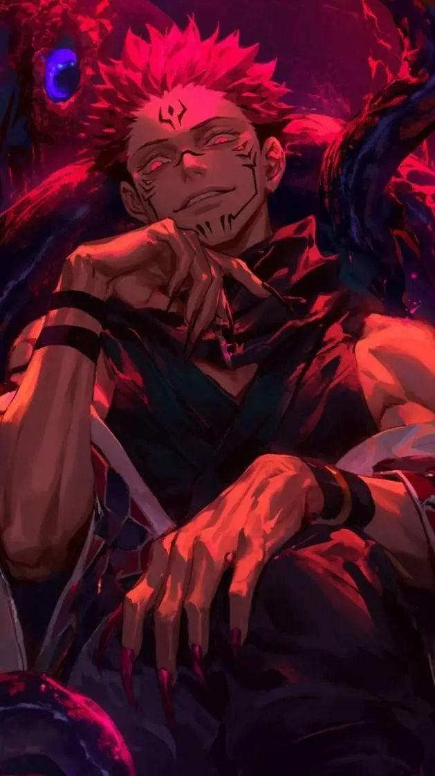 ai character: ❤️‍🔥 Sukuna 🏵️ background