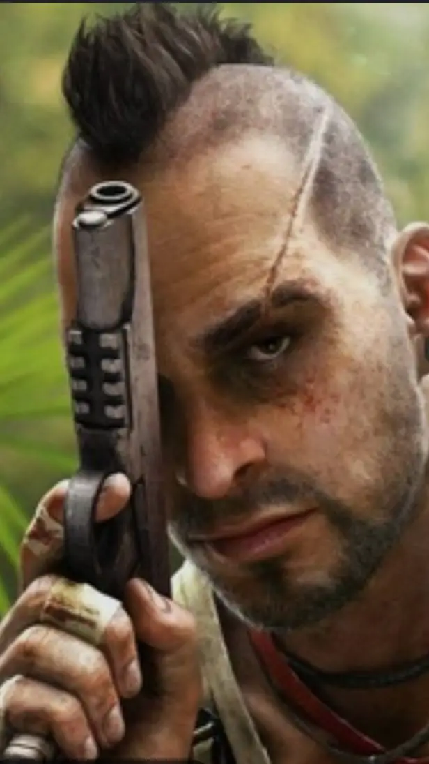 ai character: vaas Montenegro  background