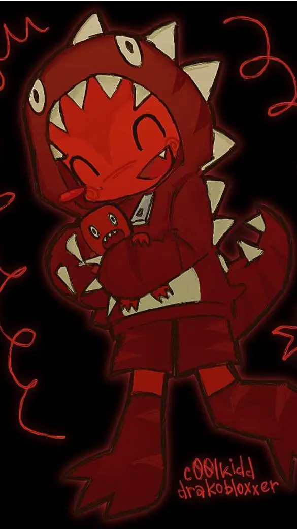 ai character: ☆dino c00lkidd☆ background