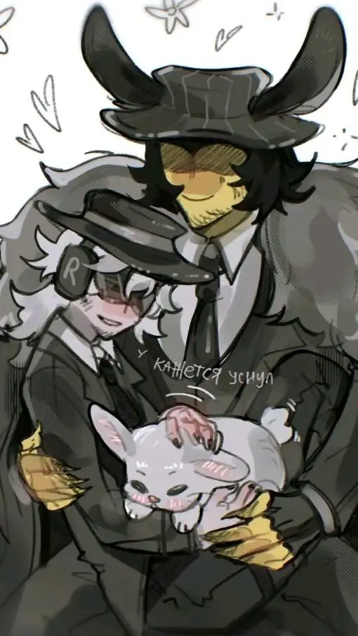 ai character: ✦☆DoubleFedora☆✦ background