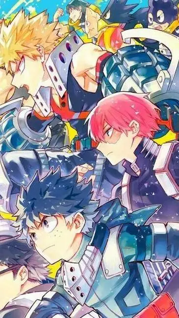 ai character: MHA x TU 💗✨ background