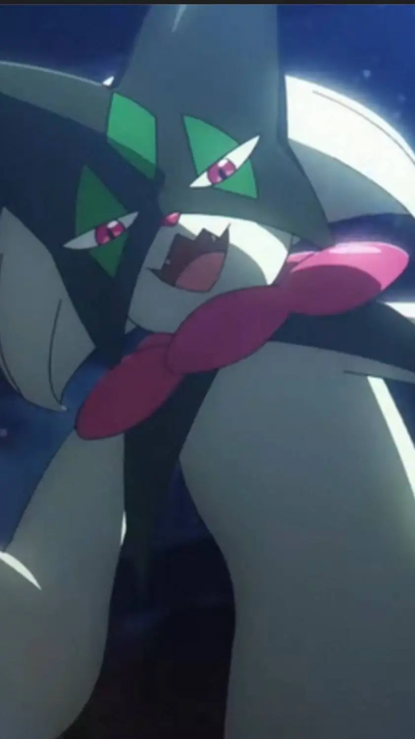 ai character: Meowscarada  background