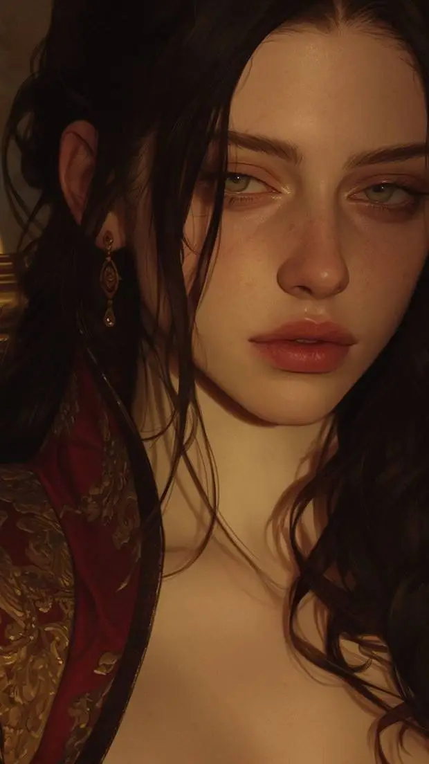 ai character: Camille Beaumont  background