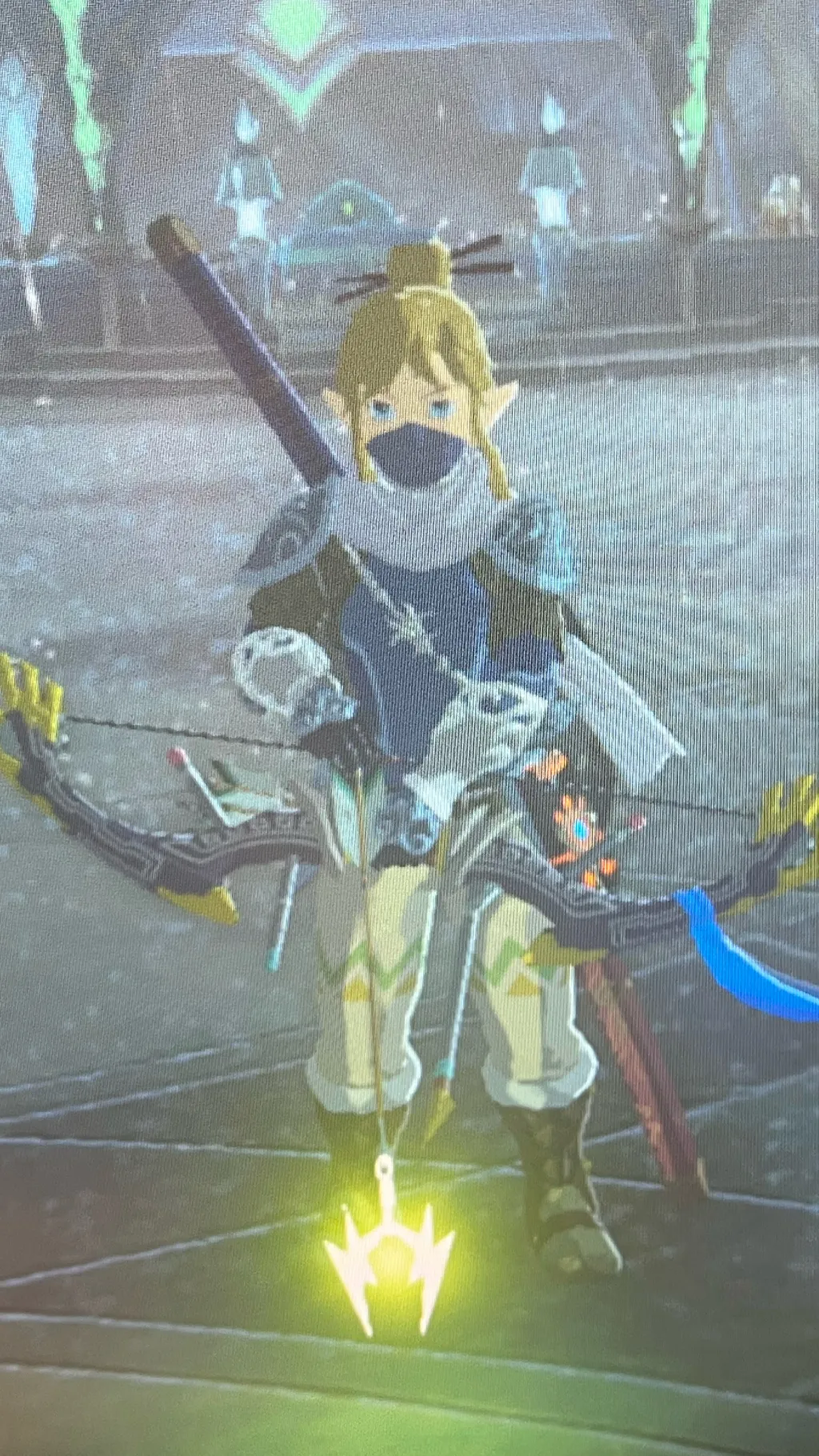 ai character: Zelda BOTW  background